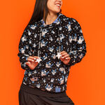 Stitch Ghost Costume All-Over Print Unisex Hoodie, , hi-res view 4